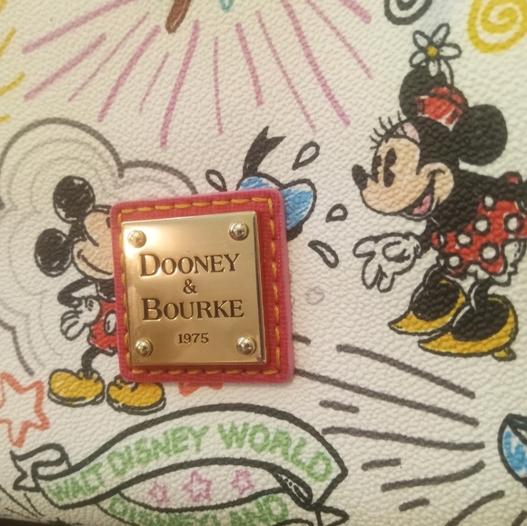 10th Anniversary Disney Sketch Tote by Dooney & Bourke - Picture 3 of 10